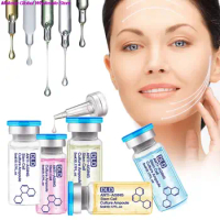 Anti Aging Dermaroller Pen Face Serum Therapy Hyaluronic Acid Serum Vitamin C Whitening Skin Care Ampoule Moisturizing Essence