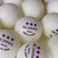 3 Stars Table Tennis Balls Purple Label 40+ High Quality White Durable Training Competition Ping Pong Balls 20/50/100pcs/pack