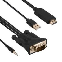 欧騰 OTN-5152 VGA 轉 HDMI 附音訊線 1.8M