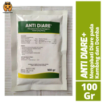 Anti Diare 100 gram - Obat Mencret Cempe - Obat Mencret Pedet - Obat Mencret Kambing - Obat Mencret 