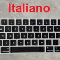 Italian Italiano French Keyboard Cover For MacBook Pro 13 M2 2023 2022 2021 2020 M1 A2338 A2289 A2251 &amp; MacBook Pro 16 2020 2019