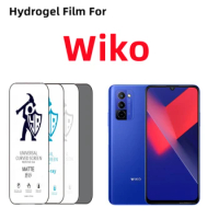 2pcs Privacy Matte Hydrogel Film For Wiko 5G 10 T3 T10 T50 HD Screen Protector For Wiko View 2 3 View4 View5 Plus Y62 Y80 Y82