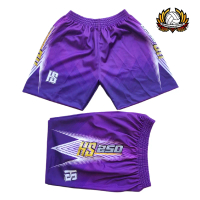 Celana Voli HS250 Sport Full Printing Bahan Tebal Nyaman/Celana Pendek Olahraga Badminton Futsal Sep