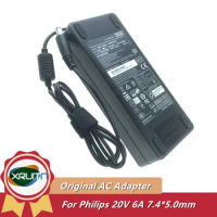 Genuine 20V 6A 120W ADPC20120 AC Adapter Charger For PHILIPS 343E2E UltraWide LCD Monitor 349X6Q AG271QX AG271QG Power Supply