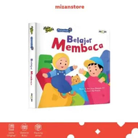 Mizan Buku Anak Halo Balita.Penuntun: Belajar Membaca (Boardbook)