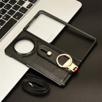For Huawei Mate X5 Case With Ring Business Wristband Cover Case For Huawei Mate X5 MateX5 Non-Slip Protective Cases