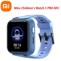 New 2021 Mitu Children's Phone 5 PRO NFC Student Smart Waterproof Positioning 4G Multifunctional Student Bracelet Watch