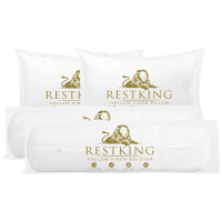 Bantal Brendis Nicoking Restking Harvest Putih Hitam Silikon Grade A