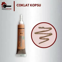 TUSIR DEMPUL/CAT PERBAIKAN KAYU HPL 25ML - Berbagai Pilihan Warna (Wood Repair Paint) COKLAT KOPSU