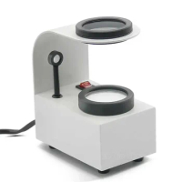 Desktop Polariscope Built-in LED Gemstone Gem Jewel Jewelry Polarizer Tester Tool Magnifiers Gem ide