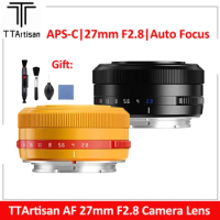 TTArtisan 27mm F2.8 APS-C Auto Focus Camera Lens For Sony E Nikon Z Fujifilm X Mount X-T30 II XT4 XT3 X-Pro3 X-Pro2 X-T2 XH1