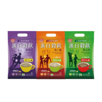 【廣吉】蛋白穀飲系列(黑五珍.杏仁露.優地瓜)(任選3袋)