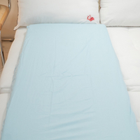BABY透氣水洗POE床墊 70x130公分(高5公分)台灣製 附贈二層紗床包【外島無法配送】嬰兒床墊