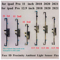 1Pcs Original Face ID Proximity Sensor Motion Flex Cable For IPad Pro 11 1st 2nd 12.9 Inch 3rd 4th 5th 6th 2018 2020 2021 2022