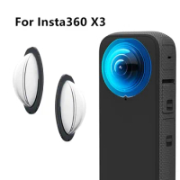 Lens Guards Protector Kit for Insta360 X3 Lens Guards Protective Case For Insta360 ONE X3 Panoramic Cameras Lens Protecting