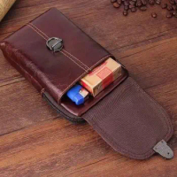 Belt Clip Man Genuine Cow Leather Mobile Phone Case Pouch For Coolpad Cool S1,Oppo R9s/F1S/A37/F1/F1 Plus/R9/R7 lite/R7 Plus/R7s