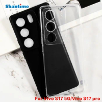 For Vivo S17 5G Gel Pudding Phone Protective Back Shell For Vivo S17 Pro 5G Vivo S17t 5G Vivo V29 5G V29 Pro 5G Soft TPU Case