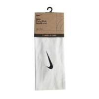 【NIKE 耐吉】FURY CLASSIC 寬版頭帶-DRI-FIT 髮帶 瑜珈(N1012953127OS)