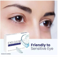 (Free Case) Softlens X2 Exo Clear Bening 14.20mm Softlens Khusus Minus -0.50 s/d -10.00 Contact Lens
