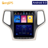 Car Multimedia Receiver for Jeep Grand cherokee 2014-2018 GPS Navigation FM/AM Radio Audio Player Mirror Link Android 9.0 12.1"