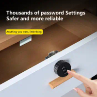 3 Digit Combination Password Box Lock 14-18mm Smart Cam Code Lock Zinc Alloy For Mailbox Cabinet Door Security Hardware