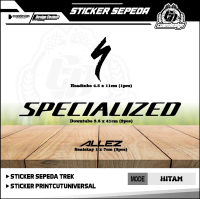 CUTTING STIKER SPECIALIZED FRAME SEPEDA STICKER CUSTOM WARNA LEM KUAT ANTI AIR TAHAN PANAS