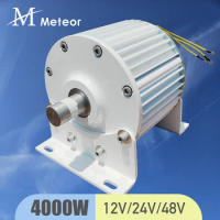 4000W Low RPM Gearless Permanent Magnet Generator For Wind Turbine Water Turbine Water Conservancy Free Stainable Energy