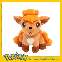 Pokemon Vulpix ตุ๊กตายัดไส้ ตุ๊กตา ตุ๊กตาสัตว์นุ่ม ๆ Kawaii Peluche ตุ๊กตาอนิเมะ 21 ซม. เหมาะสำหรับเ
