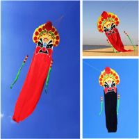 Free Shipping 12m large kites Chinese traditiona flying inflatable kites outdoor games rebel winter in the sky kite connector