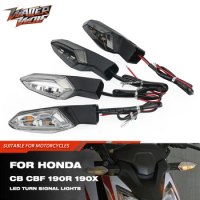 Motorcycle LED Turn Signal Indicator Light For Honda CB190R CB190X CBF190R CBF190X CB CBF 190R 190X Blinker Lamp Flasher Lights