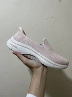 SEPATU WANITA SKECHERS GO WALK ARCH FIT 2.0 MIKEYLA LIGHT PINK ORIGINAL 125332LTPK 37.5