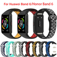 Soft Silicone Watch Strap For Honor Band 6 Wristbands Accessories Replacement Sport Strap For Huawei Honor Band 6 Bracelet belt