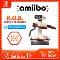 Nintendo Amiibo - Super Smash Bros. Series - R.O.B. (Famicom Colors) - for Nintendo Switch Game Console Game Interaction Model
