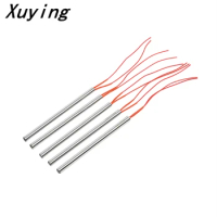 2pcs Electric Mold Single End Cartridge Heater 6mm x 200mm AC 220V 300W heating tubeIgnitor Starter Fireplace Grill Stove