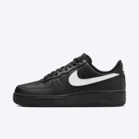 【NIKE 耐吉】Air Force 1 07 男 休閒鞋 經典 AF1 白勾 低筒 舒適 黑白(FZ0627-010)