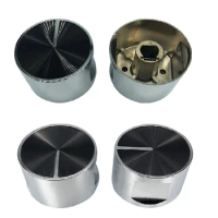 4Pcs High quality Alloy material Rotary Switches Round Knob Gas Stove Burner Oven Kitchen Supplies Parts Handles For Gas Stove