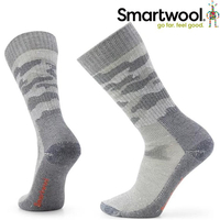 Smartwool Hunt Classic Camo 狩獵中級減震迷彩長筒襪/美麗諾羊毛登山襪 SW001876 039 淺灰