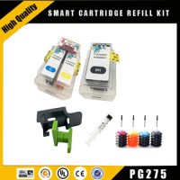 Einkshop PG275 CL276 Smart Cartridge Refill Kit For Canon 275XL 276XL PIXMA MP230 PIXMA MP240 Ink Cartridges