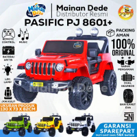 Yukita Mainan Mobil Aki Anak Super Jeep Rubicon 938 4x4 BAN KARET Musik MP3 Bluetooth Port Memory Ca