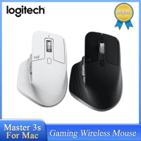 Logitech MX MASTER 3S For Mac 2.4GHz Wireless Mouse DPI 8000 Laser Wireless Bluetooth Gaming Office Mice For macOS iPadOS