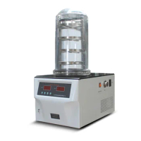 Intermittent ordinary freeze drying machine freeze dryer FD-1A-50 electrically heated freeze dry machine 2L/24H 220V 850 1pc