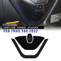 ignition tunnel Sticker 3D Tank pad Stickers Oil Gas Protector Cover Decoration For yamaha tmax 560 2022