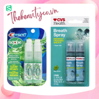 (Bill US) Pack xịt thơm miệng Crest Scope Breath Mist hoặc Listerine Breath Spray
