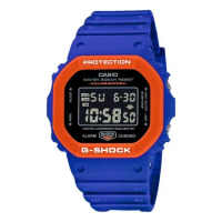 【CASIO 卡西歐】G-SHOCK 運動電子錶 男錶 橡膠錶帶 防水200米 (DW-5610SC-2)