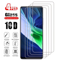 4Pcs Tempered Glass Original For Infinix Note 10 8 7 Pro Note10 Note8i 10Pro Phone Safety Explosion-proof Screen Protector Film