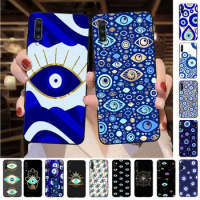Evil eye soft Phone Cover For Samsung Galaxy A32 A50 A13 A14 A22 A23 A20E A20S A30S A40 A51 A70 A71 A21S A12 A52 A53 5G Cases