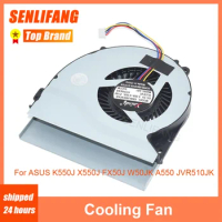 For ASUS K550J X550J FX50J W50JK A550 JVR510JK F550JK FX50JX F550JK X450 X450CA R510VA DC5V New Notebook CPU Cooling Fan 4-Line