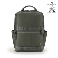 PORTER INTERNATIONAL - 自信經典NEW HEAT雙層後背包- 碳灰綠