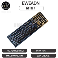 Eweadn MT108 Mechanical Keyboard 3mode USB/2.4G/Bluetooth Wireless Keyboard Customization Rgb Backlit Hot-Swap Gamer Keyborads