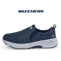 Skechers_สเก็ตเชอร์ส รองเท้าผู้ชาย รองเท้าผ้าใบ ULTRA GO Men Online Exclusive Sport Equalizer 6.0 Persistable Walking Shoes Goodyear Rubber  - 202312-NVY Air-Cooled Memory Foam, Relaxed Fit
